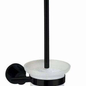 Best Design Nero toiletborstel houder voor wandmontage