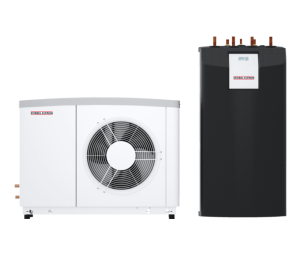 Stiebel Eltron lucht water warmtepomp WPL 09 ACS classic compact Set 1.1