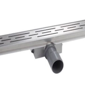 Mueller Luxa RVS douchegoot 70x7cm met flens