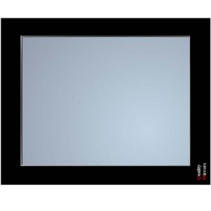 Sanicare Q-mirror Spiegel met alu omlijsting 70 x 70 x 2 cm.