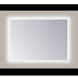 Sanicare Q-mirrors spiegel zonder omlijsting / PP geslepen 70 cm. rondom Ambiance cool White leds