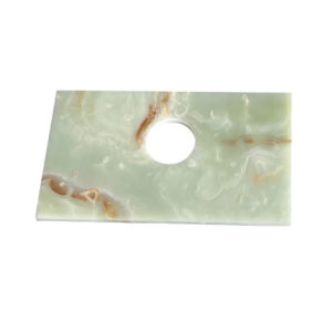 Saniclear Micro fonteinblad 39x22cm green onyx
