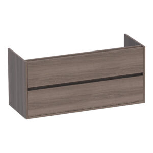 Sanituba NEXXT onderkast voor dubbele wasbak 120cm legno viola