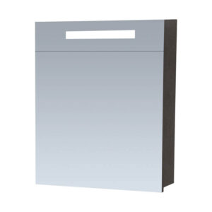 Sanituba Spiegelkast 2.0 60cm Rechtsdraaiend Black Wood
