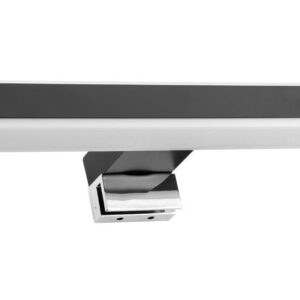 Sapho Veronica 2 Led spiegellamp 30cm mat zwart