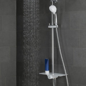 Schutte Aquastar douchesysteem chroom/wit