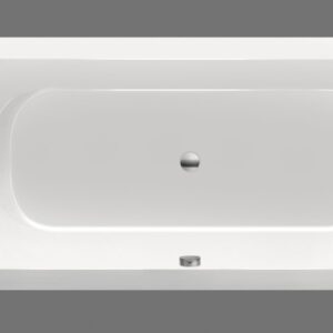 Xenz Aruba ligbad 180x80x45cm pergamon