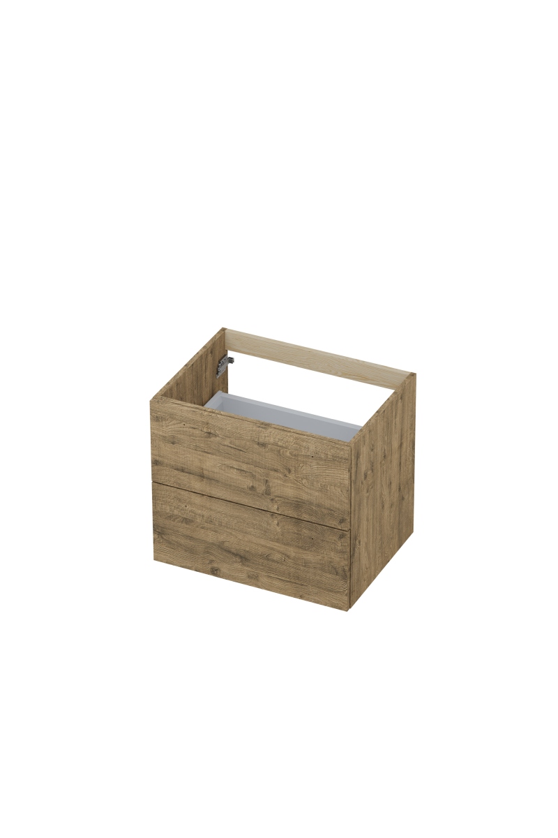 Onderkast INK 2 laden met grepen hout d
