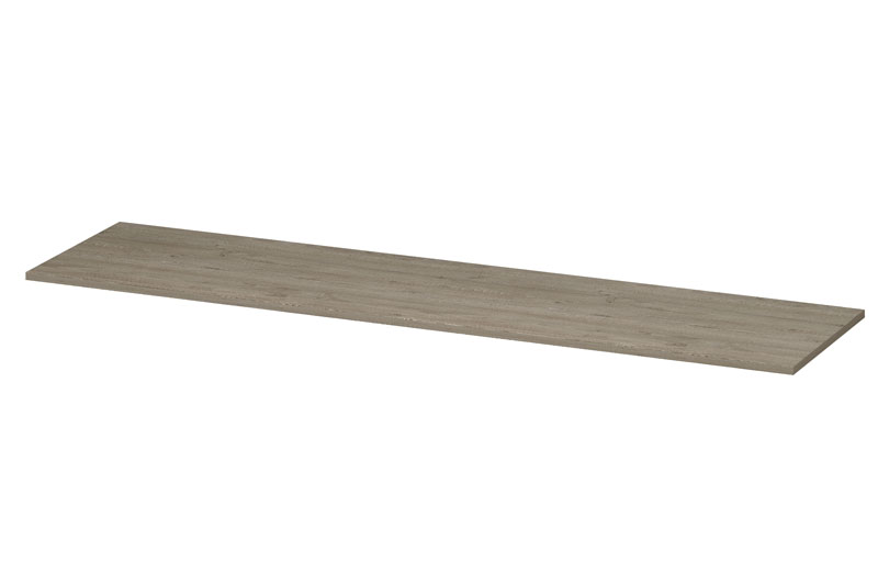 Afdekplaat INK t.b.v. onderkast hout decor 180 cm x 45 cm x 2 cm Greige eiken 1257289