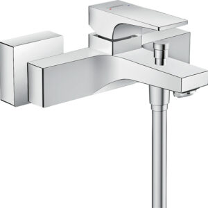 Hansgrohe Metropol ééngreeps badmengkraan opbouw, chroom