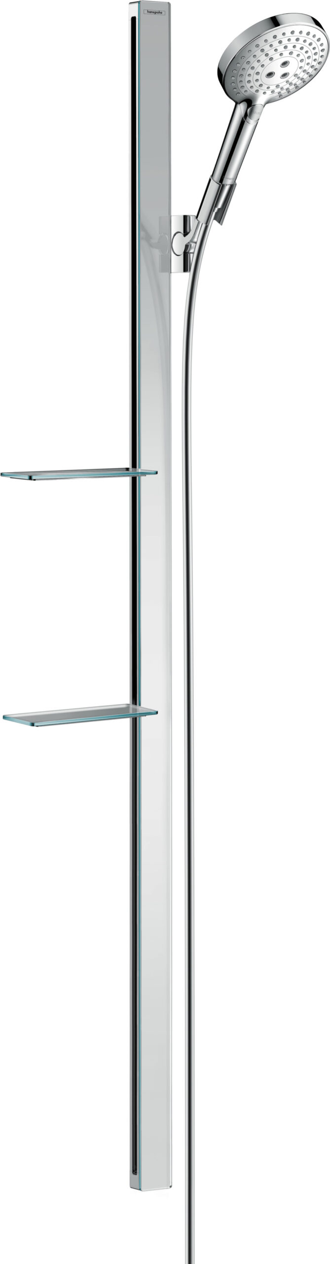 Hansgrohe Raindance Select S doucheset 120 3jet met Unica'E glijstang 150 cm, chroom
