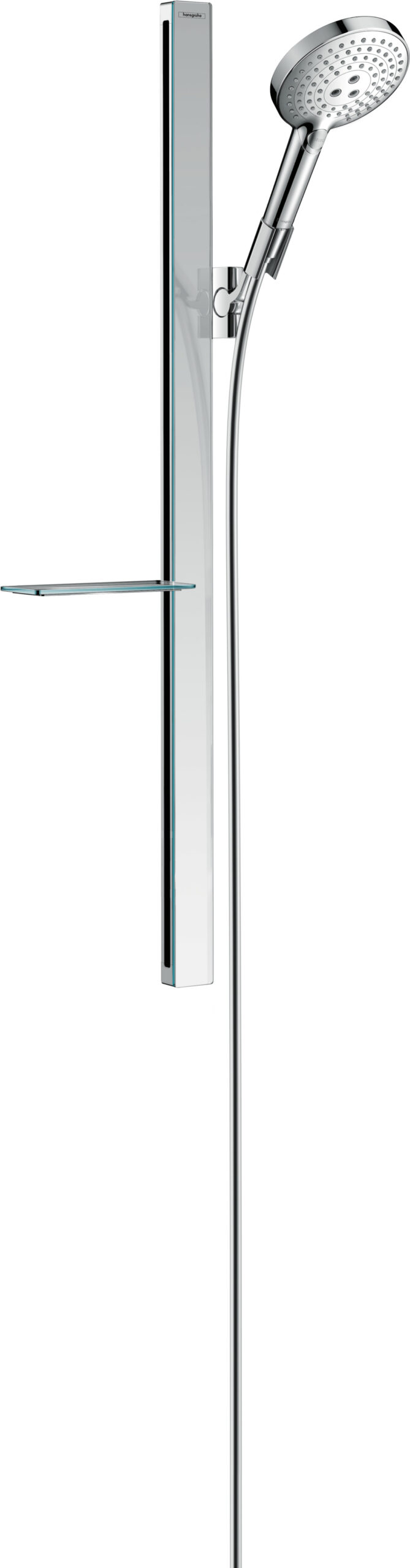 Hansgrohe Raindance Select S doucheset 120 3jet met Unica'E glijstang 90 cm, chroom