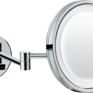 Hansgrohe Logis Universal scheerspiegel met LED-licht, chroom