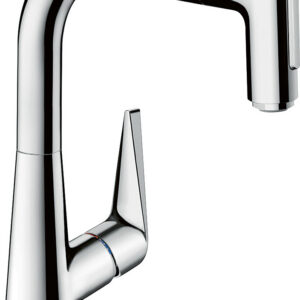 Hansgrohe Talis Select M51 M5117-H220 ééngreeps keukenmengkraan met uittrekbare vuistdouche, chroom