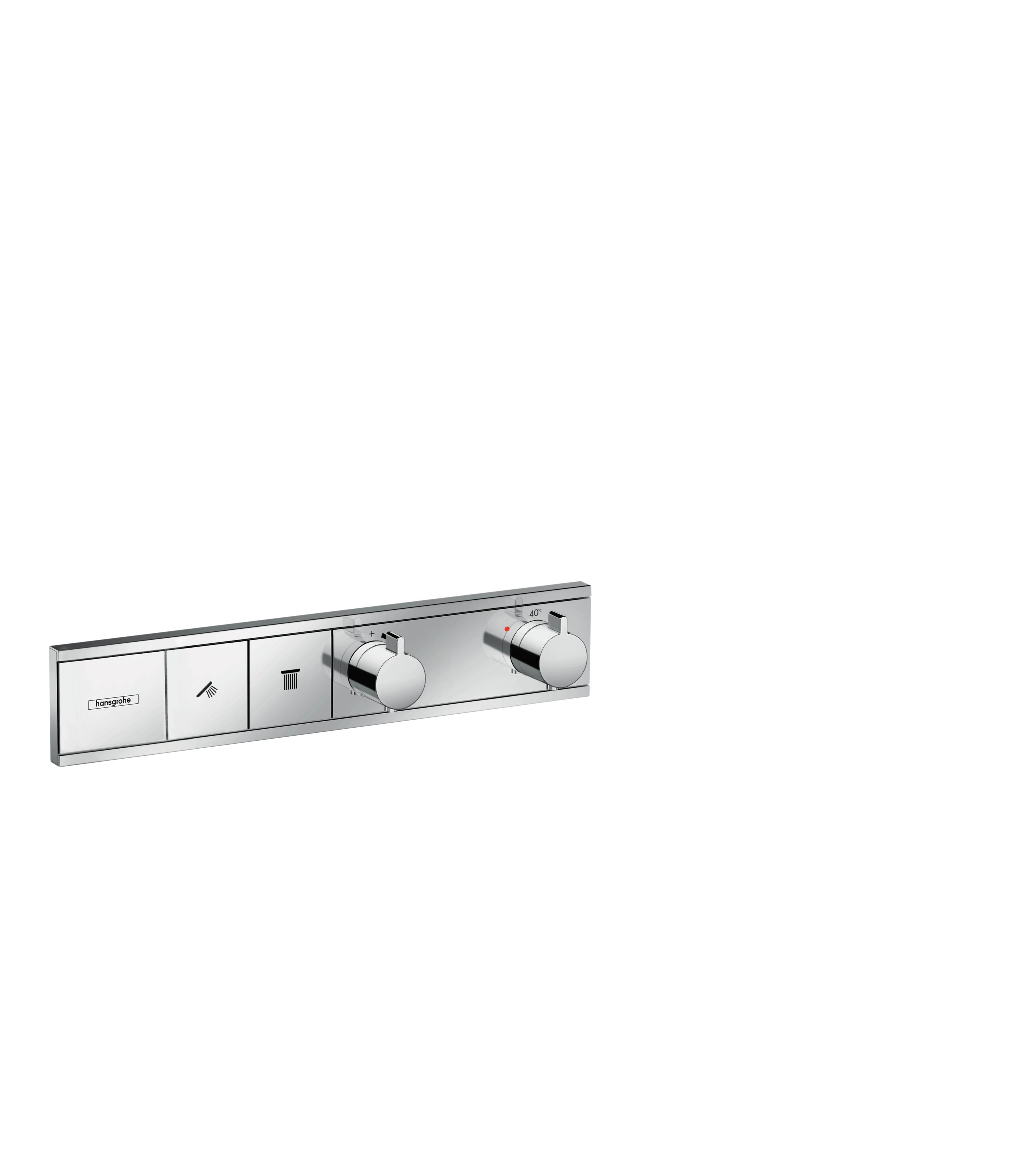 Hansgrohe RainSelect thermostaat inbouw voor 2 functies, chroom