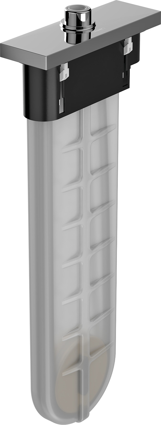 Hansgrohe sBox afbouwdeel rechthoekig, chroom