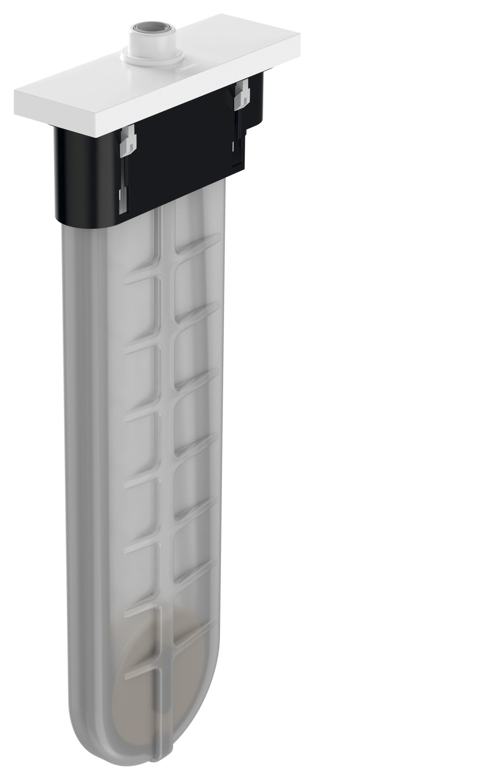Hansgrohe sBox afbouwdeel rechthoekig, mat wit
