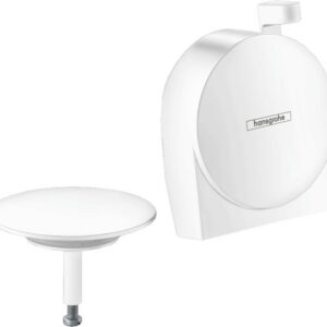 Hansgrohe Exafill S afbouwdeel S badvul-, overloop- en afvoergarnituur, mat wit