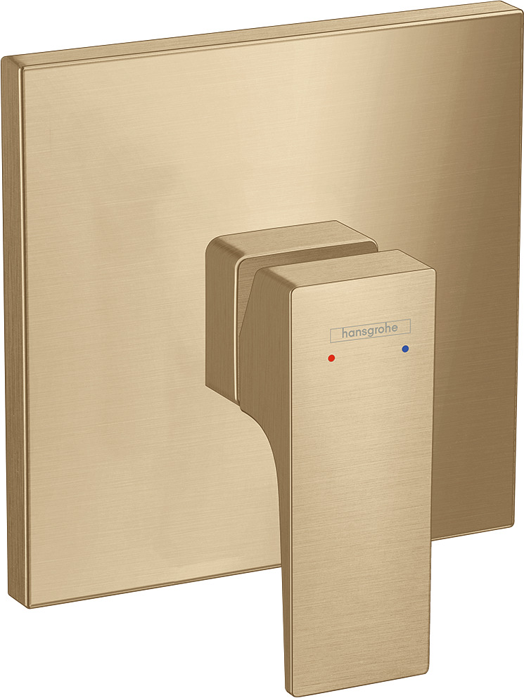 Hansgrohe Metropol ééngreeps douchemengkraan afbouwdeel met rechte greep, Brushed Bronze