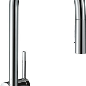 Hansgrohe Talis M54 ééngreeps keukenmengkraan 210 met uitttrekbare vuistdouche, 2 straalsoorten, chroom