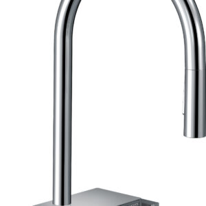 Hansgrohe Aquno Select M81 ééngreeps keukenkraan 170, uittrekbare vuistdouche, 3jet, chroom