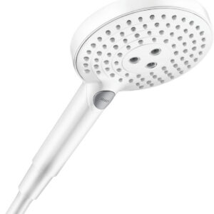 Hansgrohe Raindance Select S handdouche 120 3jet PowderRain EcoSmart+, mat wit