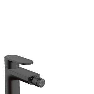 Hansgrohe Vernis Blend ééngreeps bidetkraan met PopUp trekwaste (metaal), mat zwart