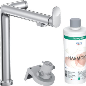 Hansgrohe Aqittura M91 Filter systeem 240, 1jet, starter set, chroom