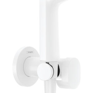 Hansgrohe bidethanddouche 1jet EcoSmart voor warm water met douchehouder en doucheslang 125 cm, mat wit