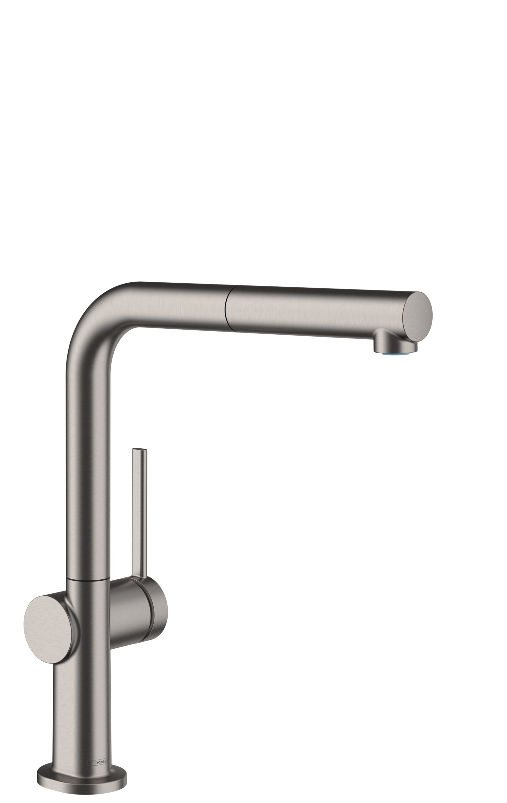 Hansgrohe Talis M54 ééngreeps keukenmengkraan 270 met uittrekbare uitloop, Brushed Black Chrome