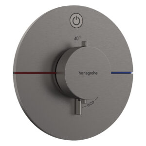 Hansgrohe ShowerSelect Comfort S thermostaat inbouw voor 1 functie, Brushed Black Chrome
