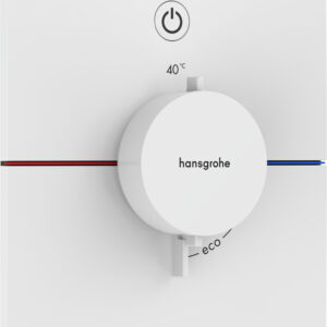 Hansgrohe ShowerSelect Comfort E thermostaat inbouw voor 1 functie, mat wit
