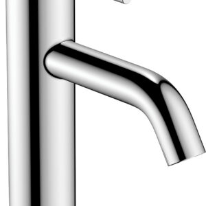 Hansgrohe Tecturis S ééngreeps wastafelkraan 80 CoolStart zonder waste, chroom