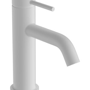 Hansgrohe Tecturis S 80 CoolStart ééngreeps wastafelmengkraan met PopUp trekwaste, mat wit