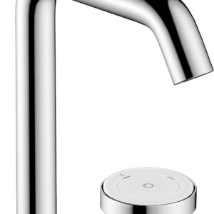 Hansgrohe Tecturis S 2-gats wastafelkraan 150 CoolStart met waste, chroom