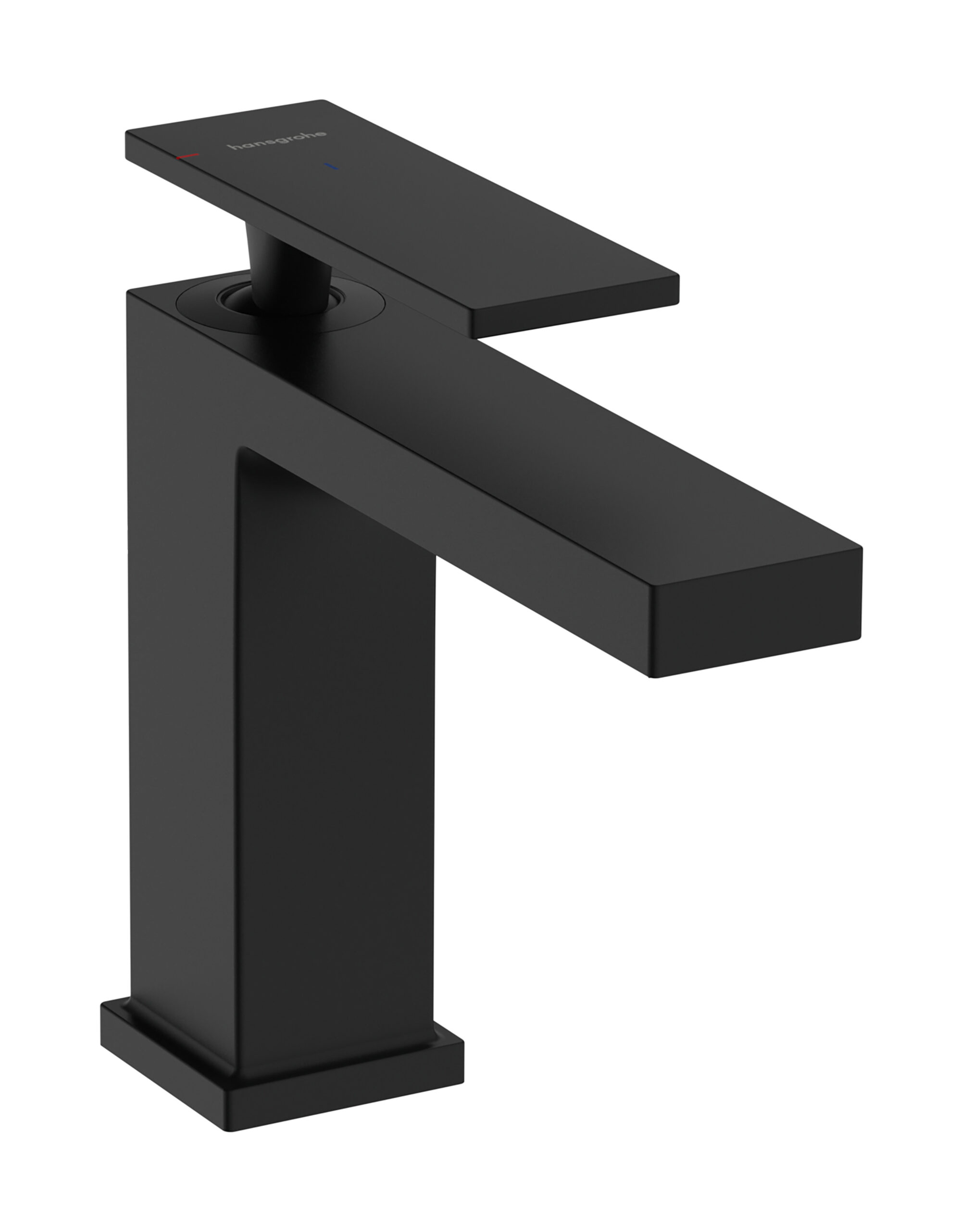 Hansgrohe Tecturis E 110 CoolStart ééngreeps wastafelmengkraan zonder afvoer, mat zwart