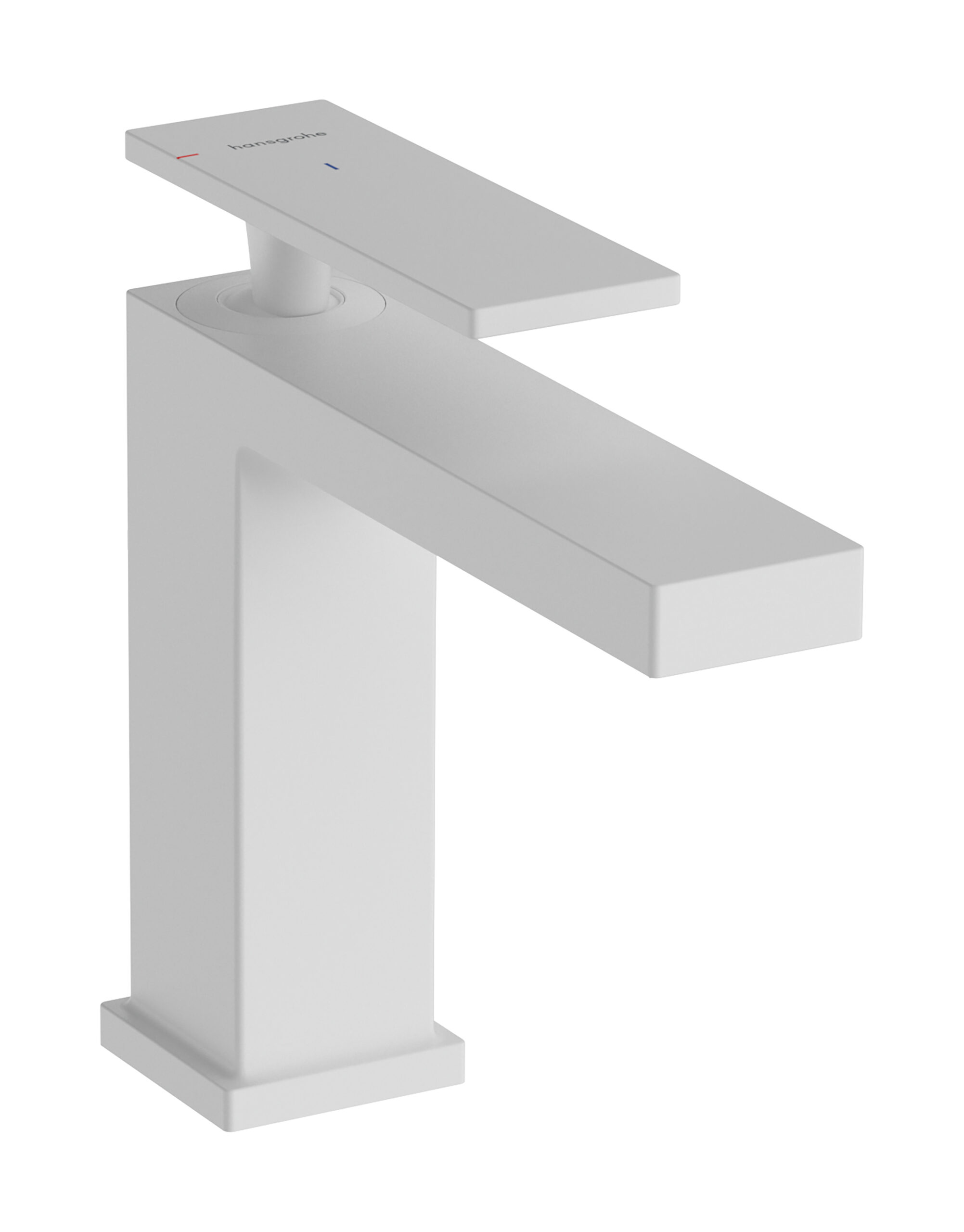Hansgrohe Tecturis E 110 CoolStart ééngreeps wastafelmengkraan zonder afvoer, mat wit