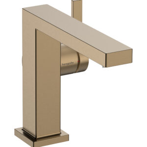 Hansgrohe Tecturis E ééngreeps wastafelkraan 110 Fine CoolStart met PopUp trekwaste, Brushed Bronze