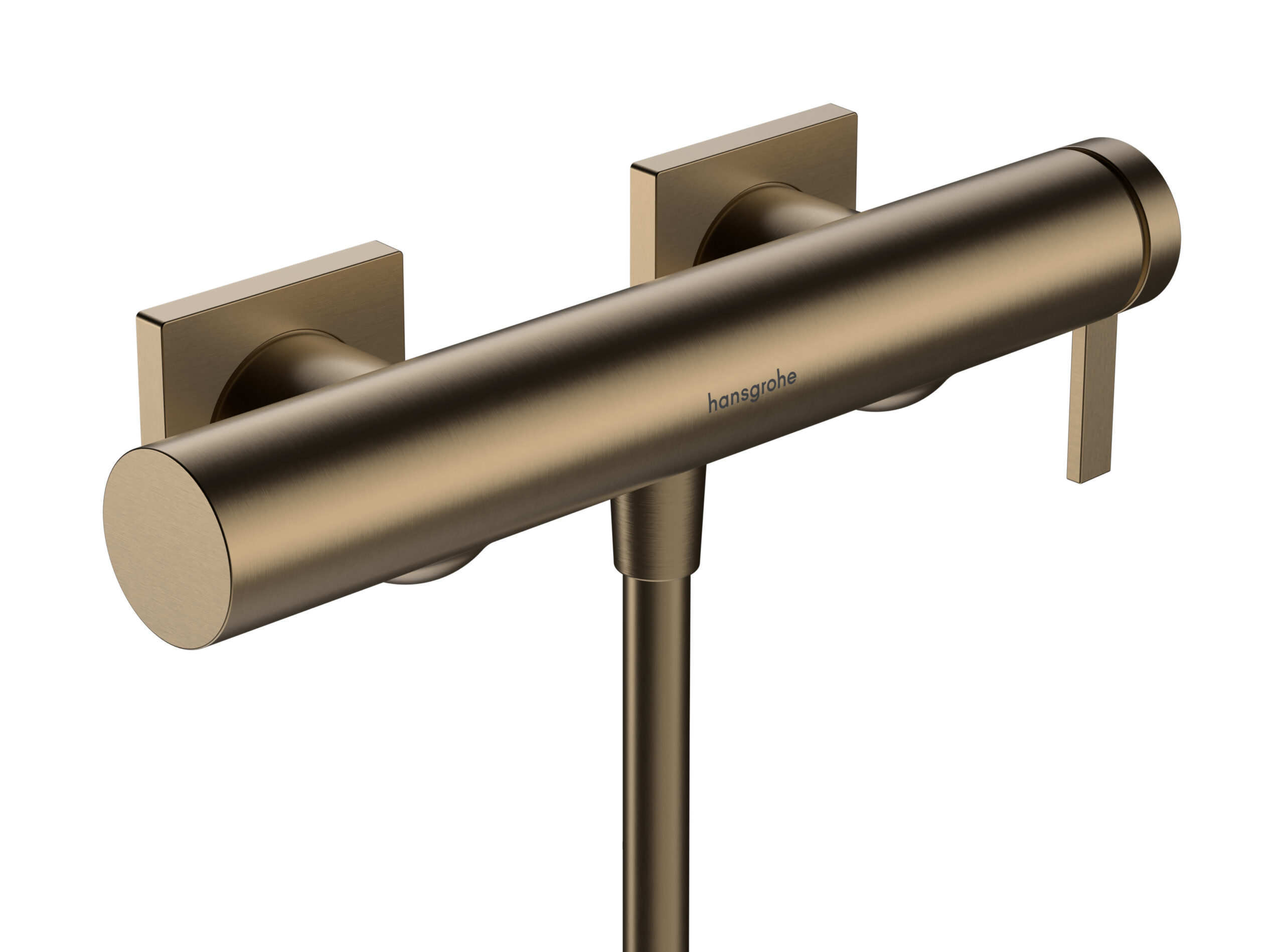 Hansgrohe Tecturis E ééngreeps douchekraan opbouw, Brushed Bronze