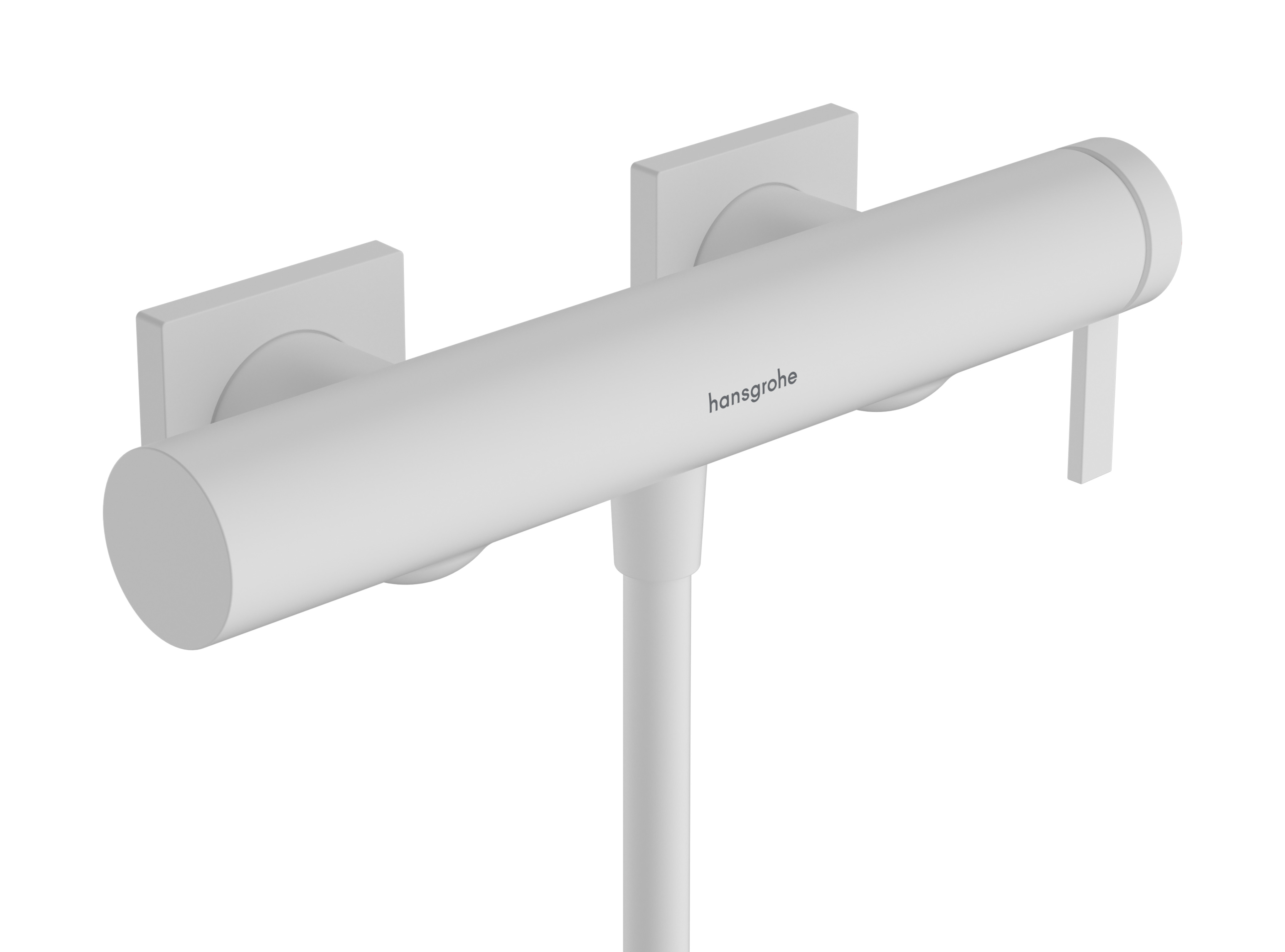 Hansgrohe Tecturis E ééngreeps douchekraan opbouw, mat wit