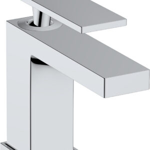 Hansgrohe Tecturis E fonteinkraan 80 met rechte greep voor koud water of vooraf ingestelde watertemperatuur zonder waste, chroom