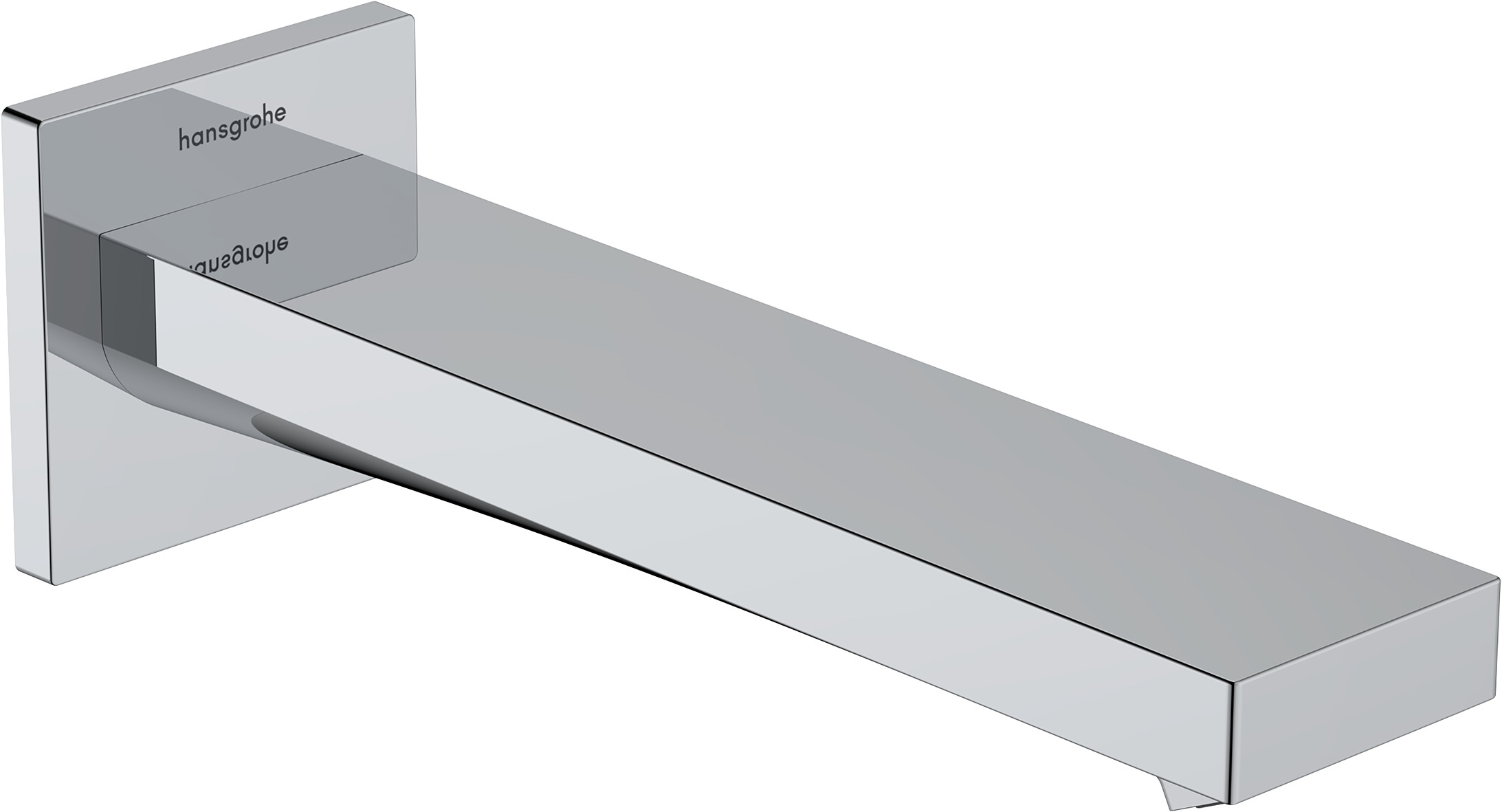 Hansgrohe Tecturis E baduitloop, chroom