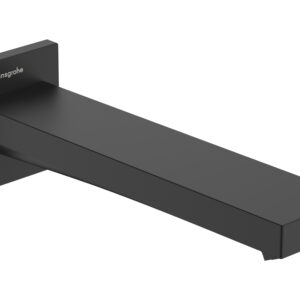 Hansgrohe Tecturis E baduitloop, mat zwart