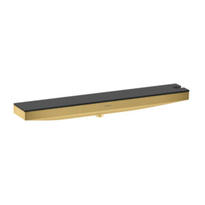 Hansgrohe Rainfinity muuraansluiting porter 500 met douchehouder en planchet R, Polished Gold Optic