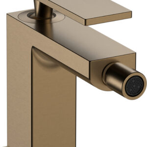 Hansgrohe Tecturis E ééngreeps bidetkraan met PopUp trekwaste, Brushed Bronze