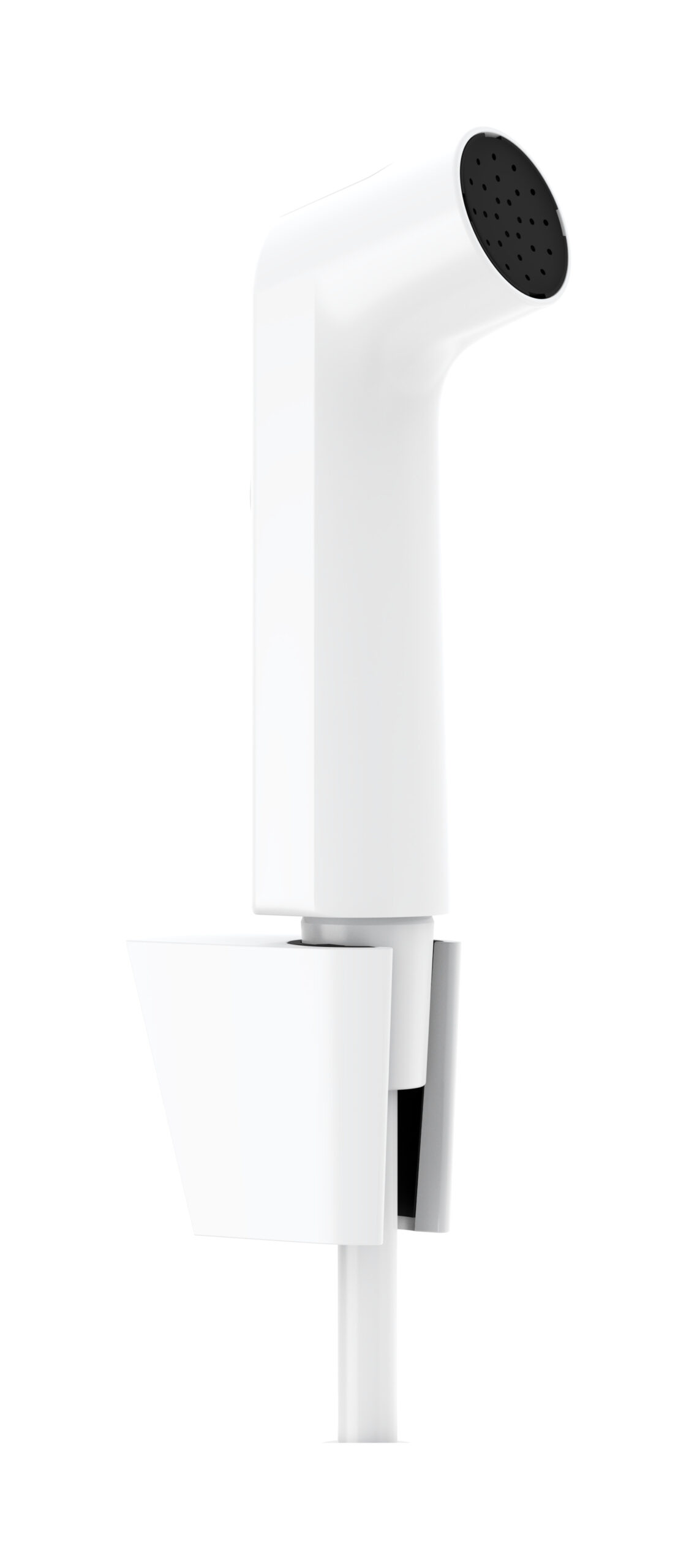 Hansgrohe bidethanddouche 1jet EcoSmart met Porter S douchehouder en doucheslang 125 cm, mat wit
