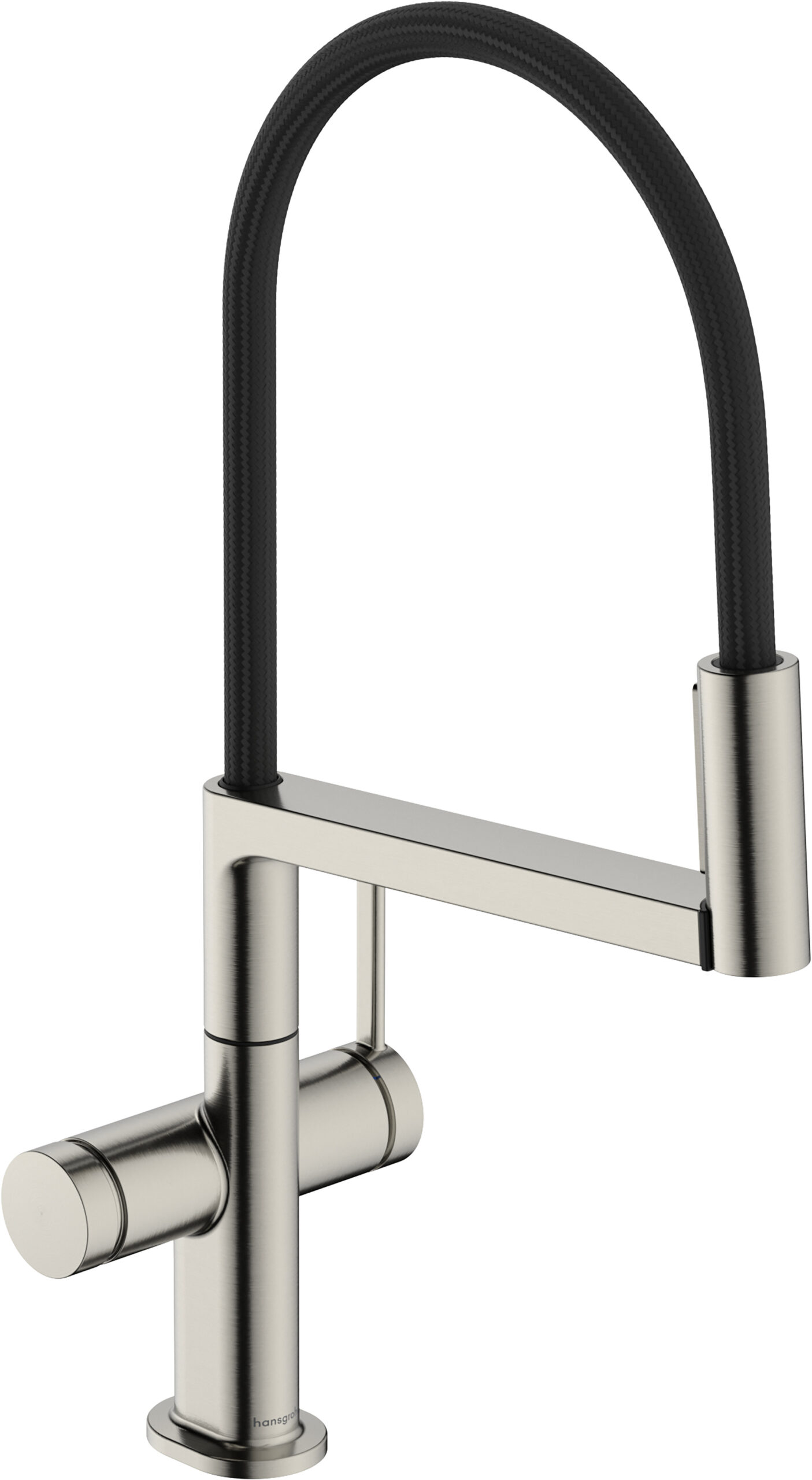 Hansgrohe Talis Select M54 PowderSpray ééngreeps keukenkraan Semi-Pro 3jet, rvs look