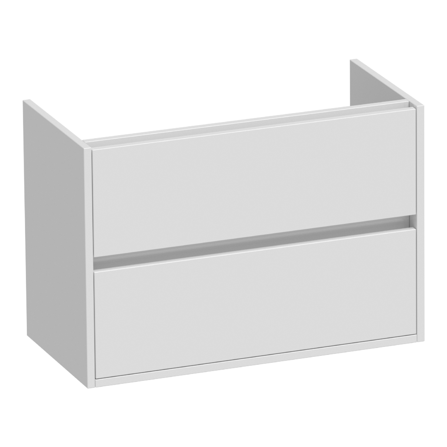 Badkamermeubelset NEXXT Small 80cm Hoogglans Wit