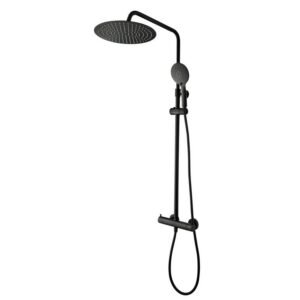 Regendoucheset Tiger Splash Dia. 30 cm Twiss Zwart