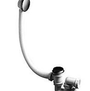 Badafvoercombinatie Wiesbaden Quick-clac 6/4 regelbaar d.m.v. drukken Chroom